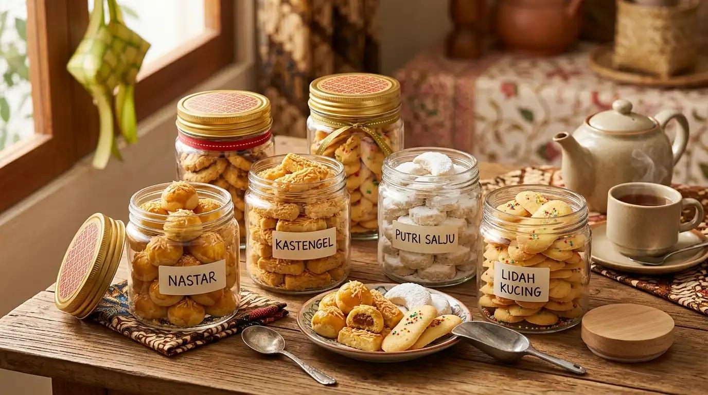 Kue Lebaran: 12 Resep Kue Kering Populer dan Mudah