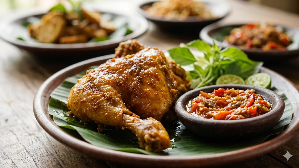 Menu makanan Sunda di Boemi Mitoha